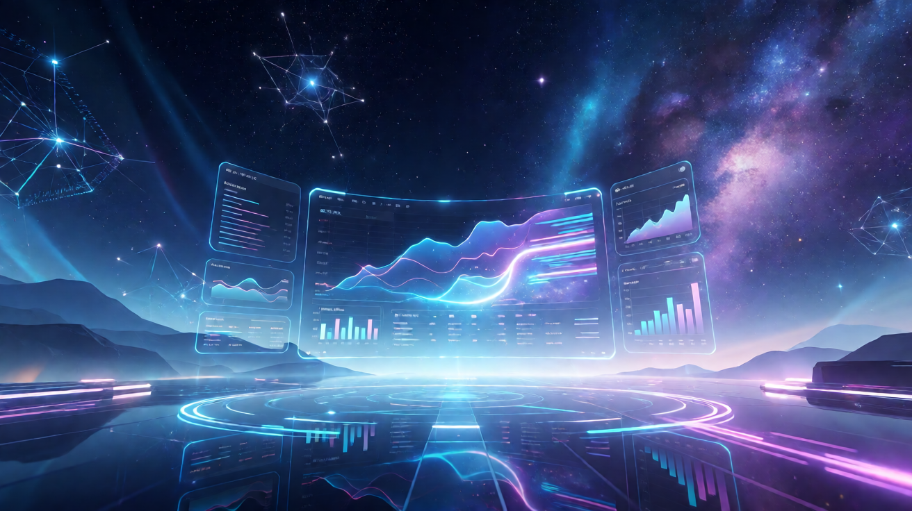 星空电竞实时数据Dashboard模拟图